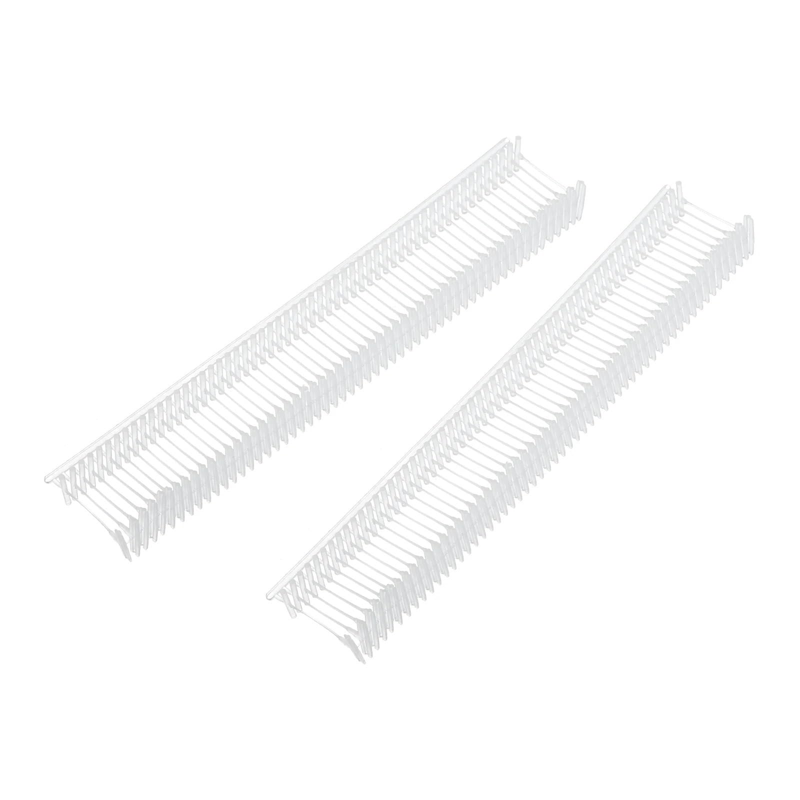 Ganci per pistola etichettatrice, 2000 pezzi, fissaggi etichettatura plastica standard per etichette abbigliamento, archiviazione ufficio e progetti artigianali (25 mm)