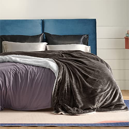BEDSURE Kuscheldecke - Warm Sherpa Wolldecke & Sofadecke, Flauschig Sofaüberwurf Decke, Dicke Couchdecke, Fleecedecke, Flauschige Wohndecke für Couch, Braun, 220x240 cm, XXL