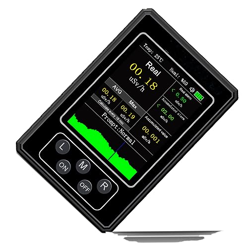 Medidor Digital de Radiación EMF con Alarma miniatura 1