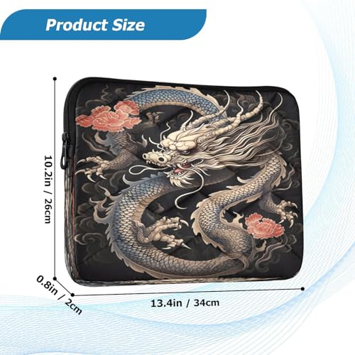Funda para laptop 13-14 pulgadas impermeable negra miniatura 3