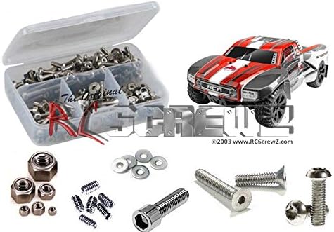 RCR045 - Kit de tornillos de acero inoxidable Redcat Racing Blackout SC RTR/Pro