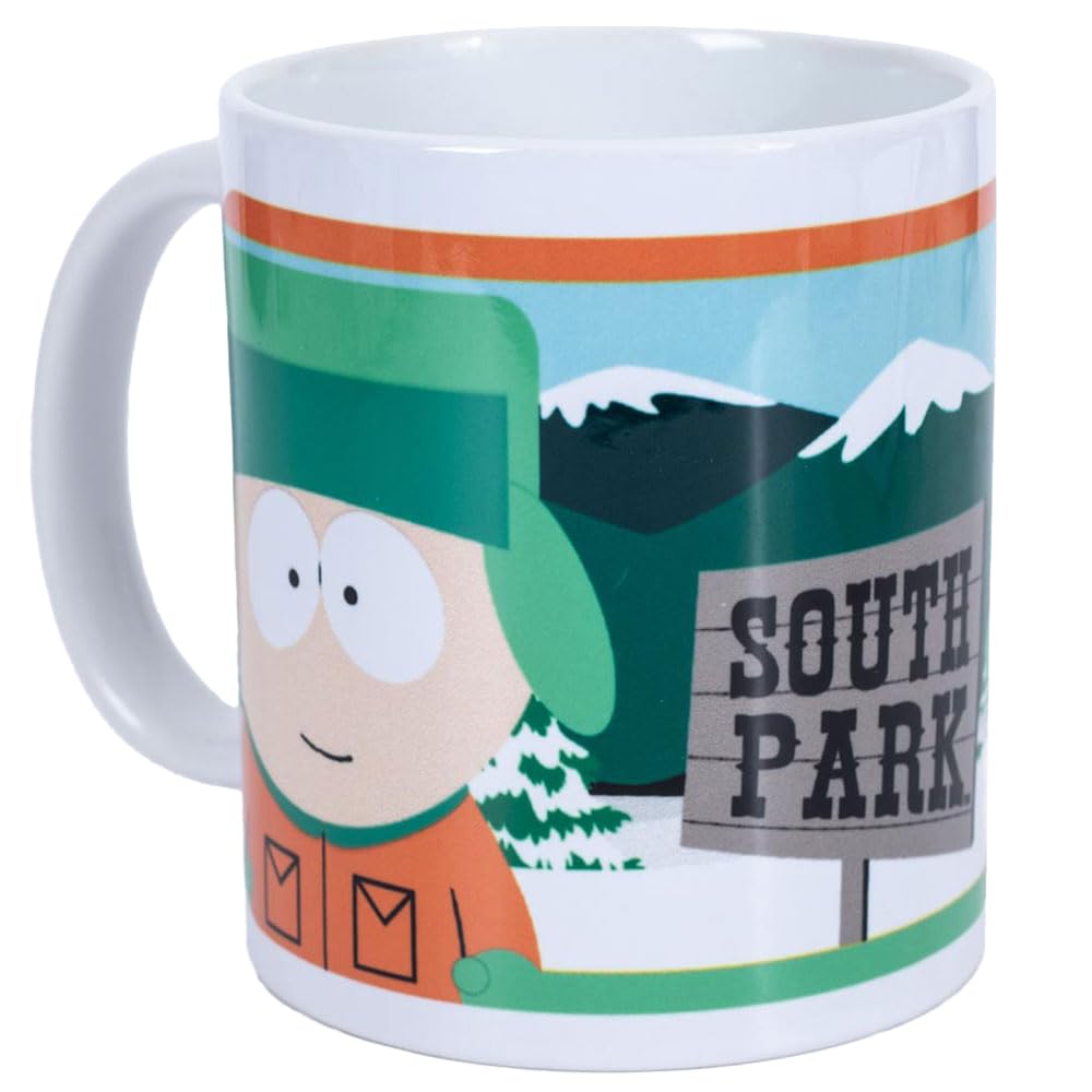 Pyramid International South Park Kyle White Ceramic Pod Mug – Iconic Character Coffee Mug, Dishwasher & Microwave Safe, 11oz, Great for Fans of South Park’s Kyle