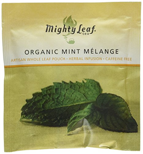 Organic Mint Melange - Mighty Leaf (100 Foil Wrapped Tea Pouches)