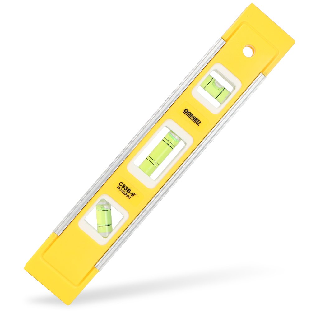 thumbnail image 2 of 9 Inch Torpedo Level Magnetic, Small Leveling Tool With 3 Bubble Spirit Levels 2 of 10