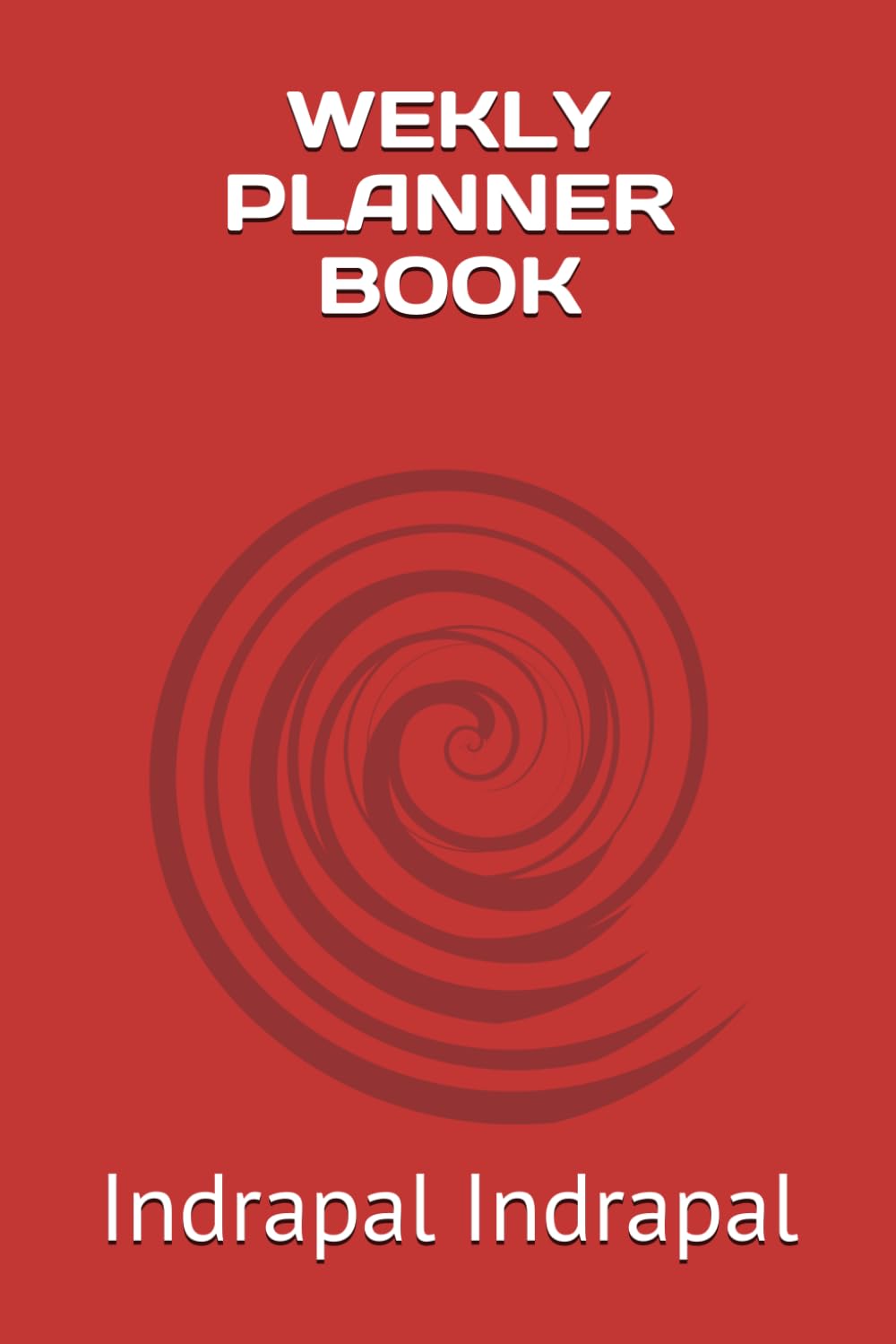 WEEKLY PLANNER BOOK