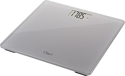 Miniatura 4 de Ozeri Báscula de baño de precisión, 440 libras 440.9lbs, en vidrio templado, con tecnología de sensor de 1.76oz, 0.1 libras 0.1lbs y tara para