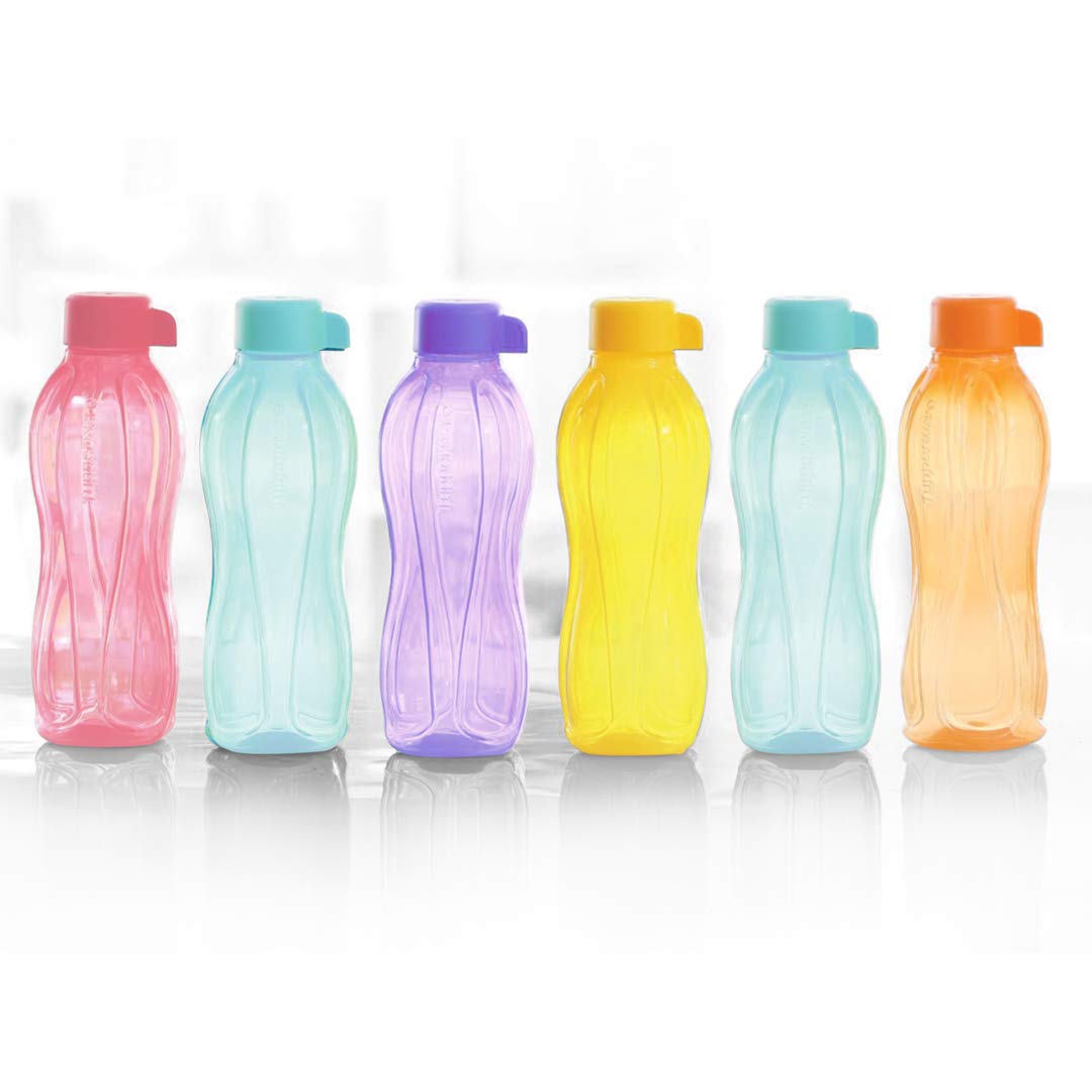 Amazon｜Tupperware Aquasafe 500mlボトル 6個｜水筒