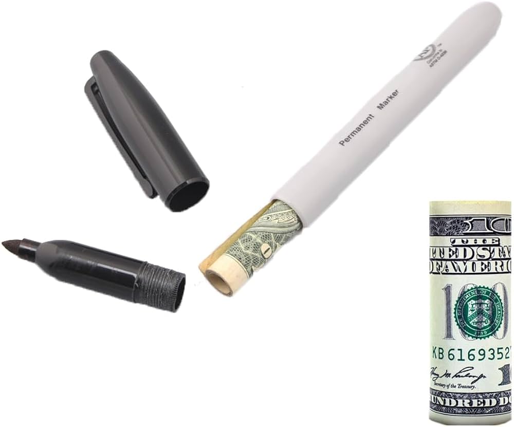 Amazon.co.jp: SAFEFAKEペン転用金庫マーカー(1パック) - リアル