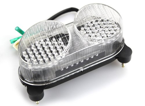 Amazon.com: Integrated Sequential LED Tail Lights Clear Lens