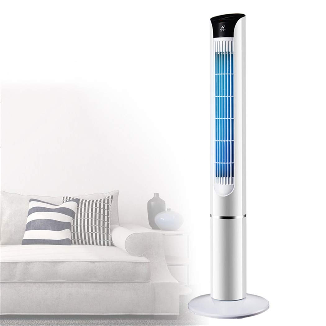 Ventilador De Torre Columna Vertical Oscilación 3 Velocidades Ventilación 3 Modos Estable Silencioso (Blanca)