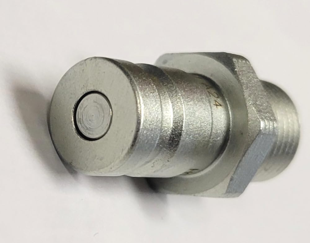 TP PD343 - Aftermarket Flat Face Diagnostic Nipple 1/4 MPT (Parker PD343 Aeroquip FD90-1034-04-04)