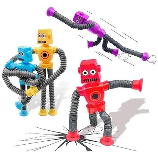 4 in 1 Space Robot Sensory Toy Pack of 1