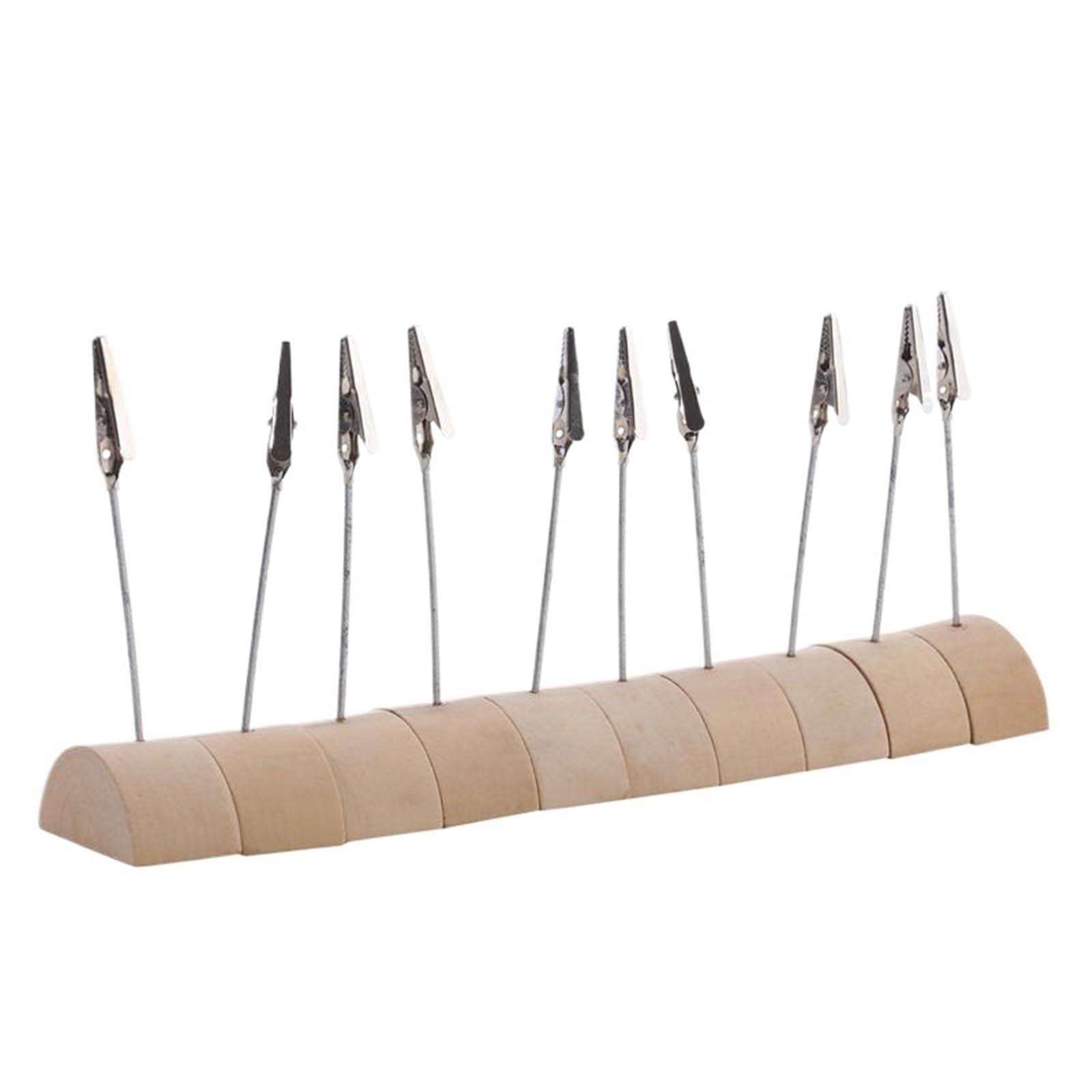 Uchwyt na notatki 10pcs/pack Card Holder Iron Clip Message Office Desk Memo Paper Clips(Style C)
