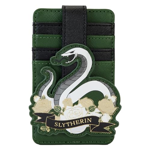 Loungefly WB Harry Potter Slytherin House Tattoo Card Holder