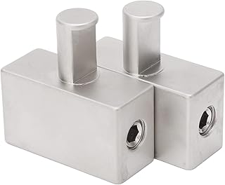 Amp Input Reducers, Aluminum Alloy Amplifier Input Adaptor 2pcs High Accuracy Universal for Audio System