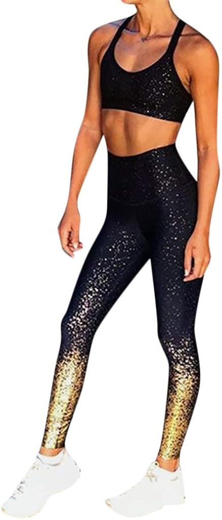 stampa leggings yoga per donne
