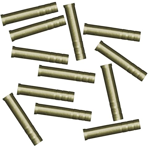 Flying Arrow Archery Element Series Arrows Brass Inserts for .300 Crossbow Bolts | 100 Grain | Universal Fit for All 300 Bolts | Thunderbolt and Thunderbolt Sport Replacement Inserts | 12-Pack Cover