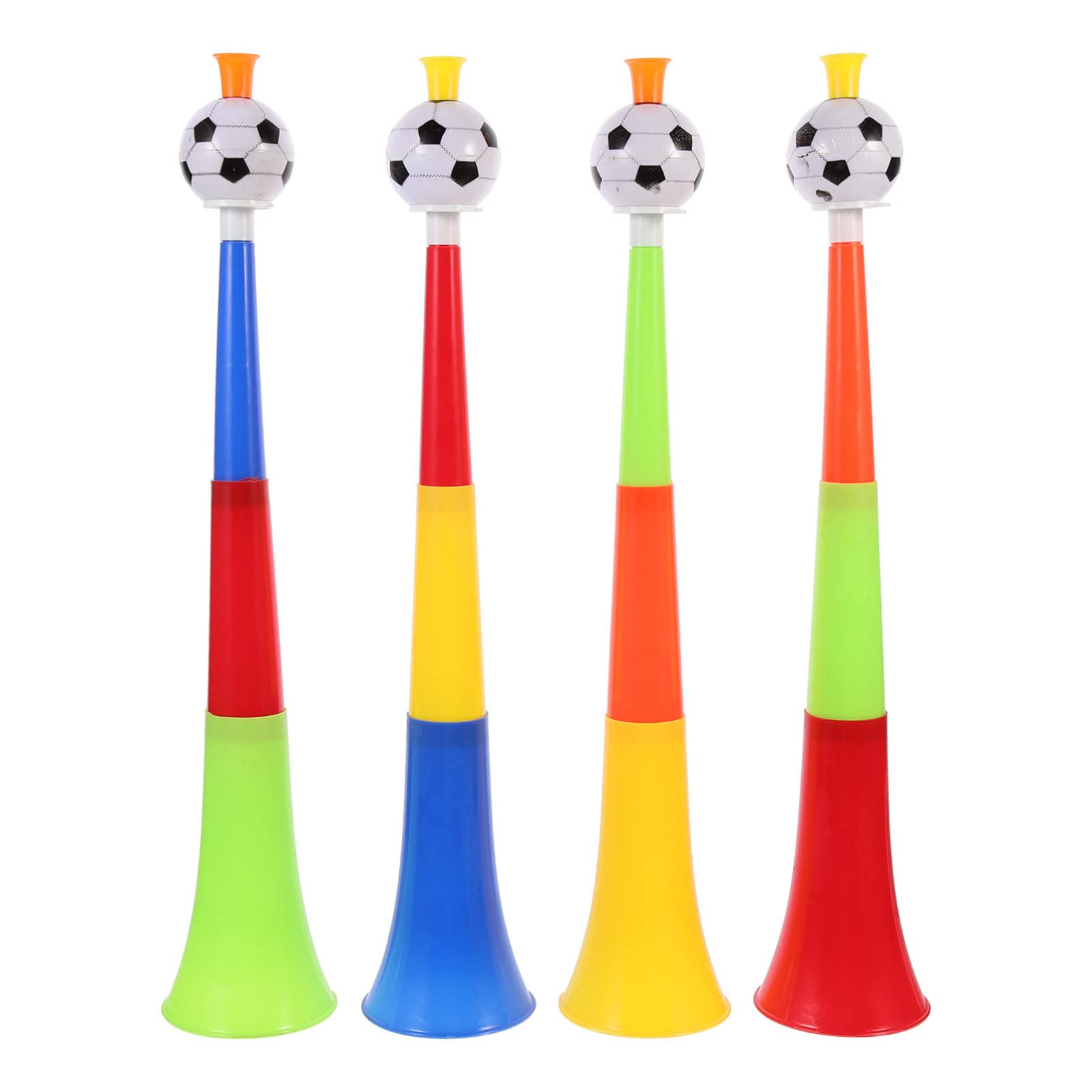jojofuny Cricket Noise Maker 4pcs Stadium Noisemaker, Trumpet 