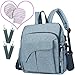 Borsa per pannolini Zaino con fasciatoio, Zaino per fasciatoio Borsa per fasciatoio di grande capacità Zaino per pannolini Borsa da viaggio impermeabile per mamma con guanti per seggiolino per bambi