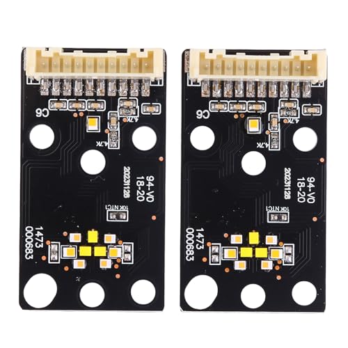 ikasus 2PCS Yellow DRL LED Angel Eyes Headlight Boards Stabilizer for Toyota GR Supra A90 A91 2020 2021 2022 2023 2024 Lemon Yellow DRL Daytime Running Lights Angel Eyes LED Boards 3.0L 2.0L