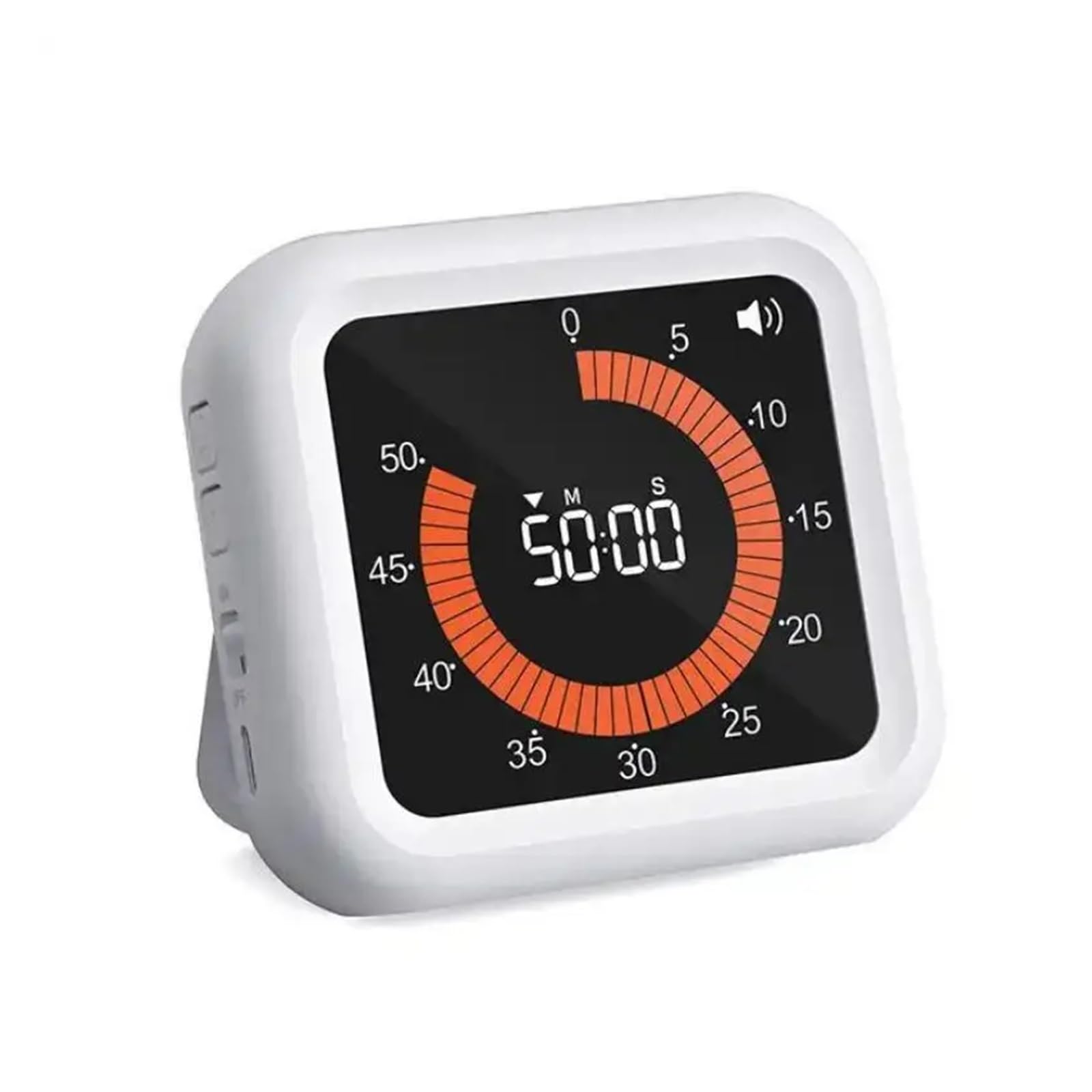 minutnik, Countdown Timer Plan Digital Kitchen Self-timer For Kids(White)