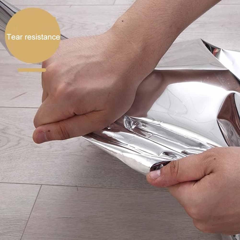 Tappeto Runner Nuziale Argento A Doppia Faccia - Corridoio A Specchio Tagliabile Per Matrimoni E Eventi - Foto 11