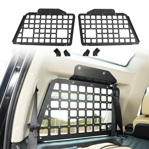 Heutamo Rear Trunk Side Cargo Rack Shelf Organizer Compatible with Land Rover Discovery 2 Accessories 1998-2004, Left and Right Rear Trunk Cargo Rack Basket Tray Interior Accessories