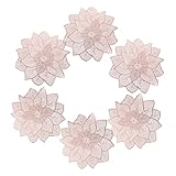 Photo Gallery hemobllo 6 pezzi tovagliette fiore intagliato sottopiatti decorativi antiscivolo resistenti al calore per cucina e tavola rosa vintage accessori per decorazione Photo Gallery hemobllo 6 pezzi tovagliette fiore intagliato sottopiatti decorativi antiscivolo resistenti al calore per cucina e tavola rosa vintage accessori per decorazione