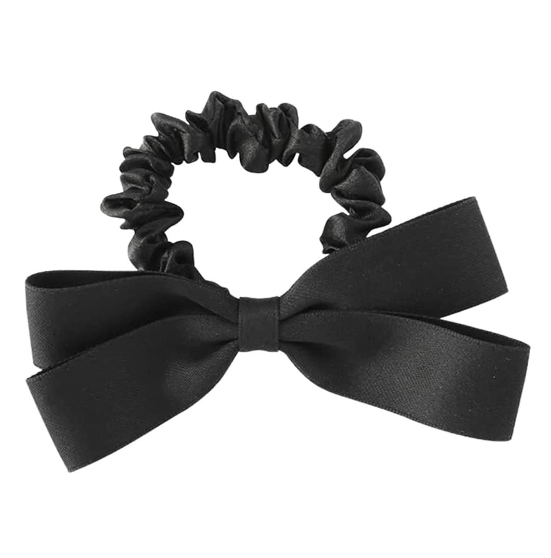 Scrunchies Haargummi 5 STÜCKE Schleife Haargummi Haarband Gummibänder Haargummis Lange Pferdeschwanzhalter Haarschleife Zopfgummi Elastische