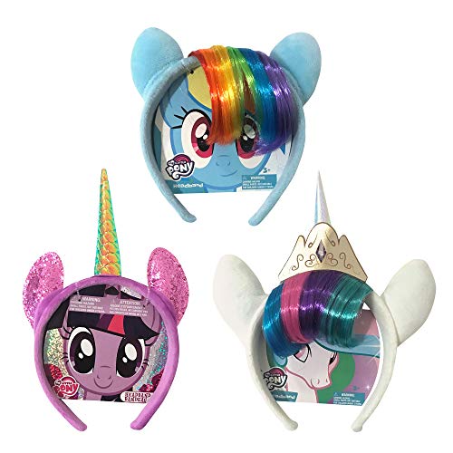 LUV HER Unicorn and Rainbow Headband 3 Pack