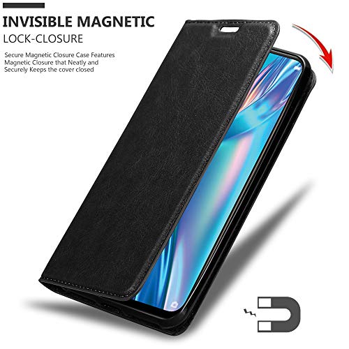 Cadorabo Custodia Libro per Oppo A12 in NERO DI