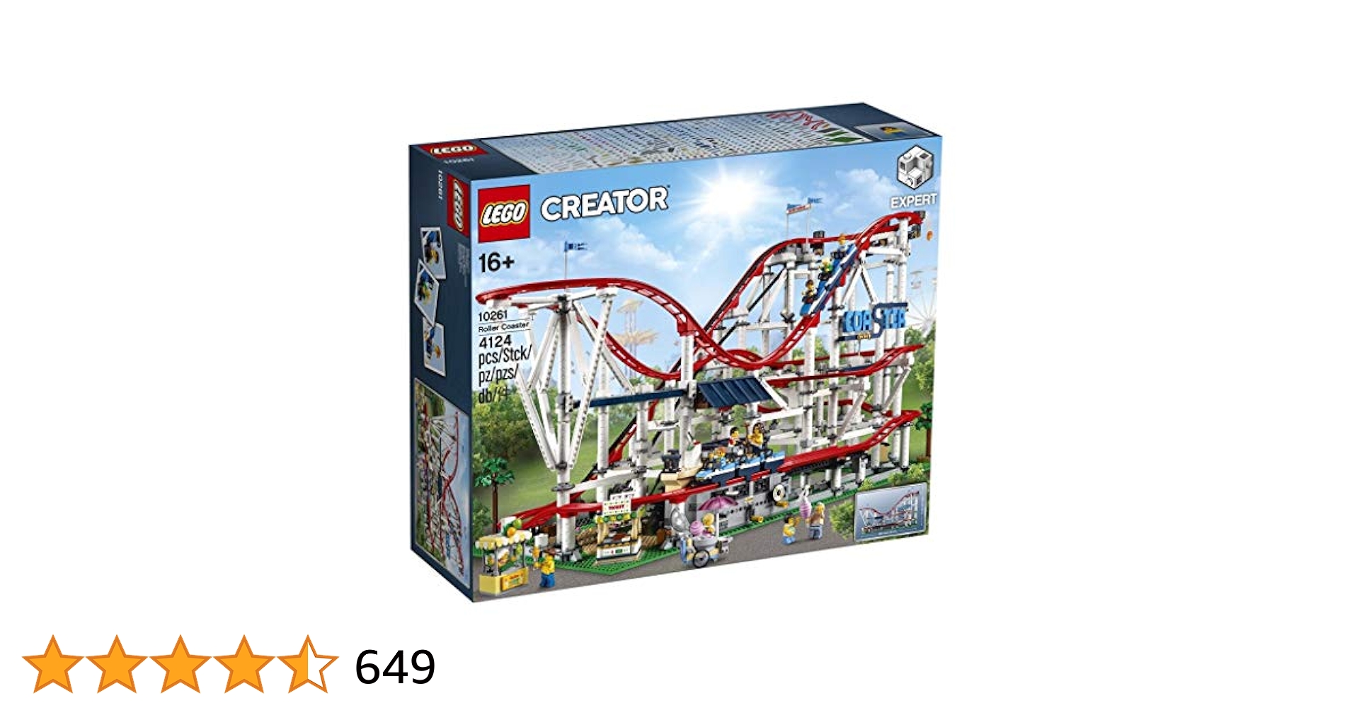 レゴ　10261　新品未開封　箱ダメージあり Amazon.co.jp: LEGO クリエイター エキスパート ローラー