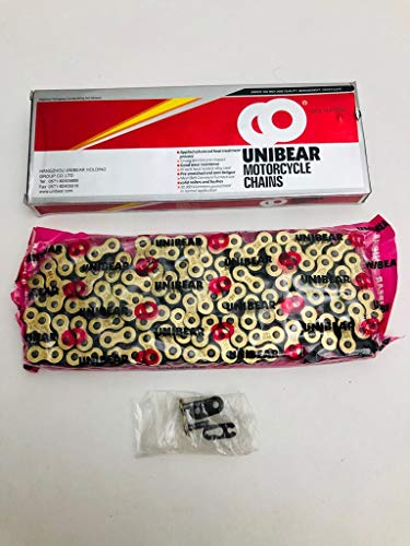 Catena per moto 420 140 maglie oro chain 420 140