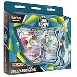 ✅ Deutsch HEART FOR CARDS Pokemon Kampfstile - Liga-Kampfdeck Intelleon VMAX - Deutsch - mit 100 Heartforcards® Card Guard Soft Sleeves