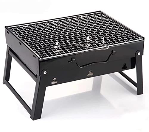 BBQ Grill Outdoor Gas Grill 2pcs Parrilla de Barbacoa Plegable portátil para Exteriores, Picnic, Camping, Cocina, reunión Familiar, jardín, Fiesta