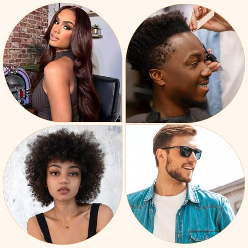 3 peines de madera para cabello y barba naturale miniatura 5