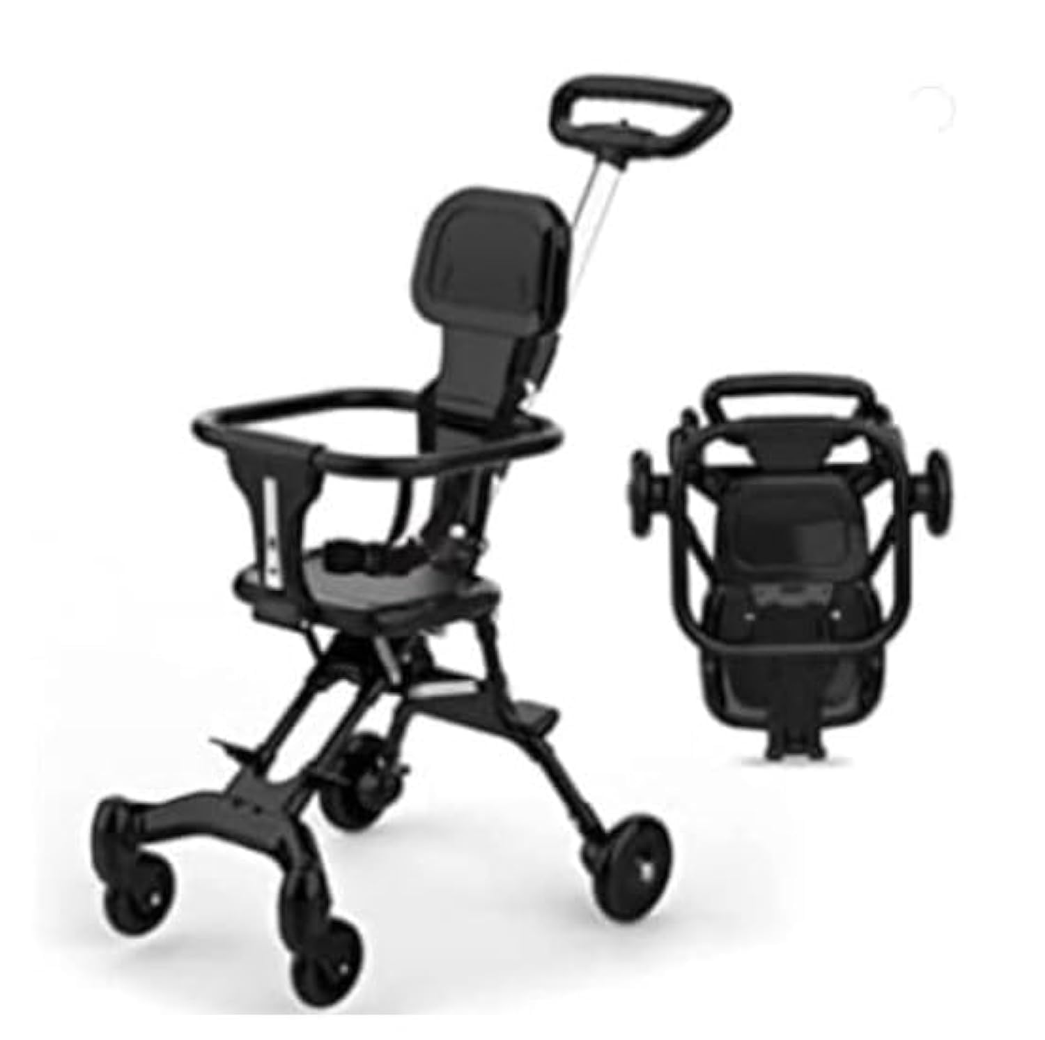 Pocket Stroller for Travel Stroller for Airplane- Portable Compact Airport Stroller - Small Stroller for Toddler Travel - All Terrain Stroller for Toddler Stroller for Upto 65 Lbs.