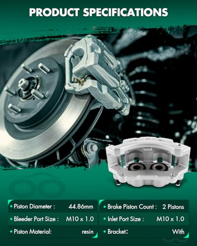 Image of SCITOO Rear Right Brake Caliper With Bracket 18-B4894 Compatible For Dodge Ram 1500 2006-2008 For Dodge Ram 2500 2003-2008 For Dodge Ram 3500 2003-2008