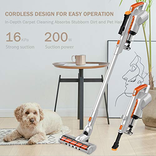 Cordless Stick Vacuum 16KPa 200W - Image 7