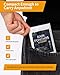 Disposable Rain Ponchos - Extra Long Waterproof Emergency Poncho with Hood for Adults, Bulk Family 6 Pack Raincoat for Park, Concerts, Hiking, Camping Essentials, Home Emergency Survival Kits, Clear