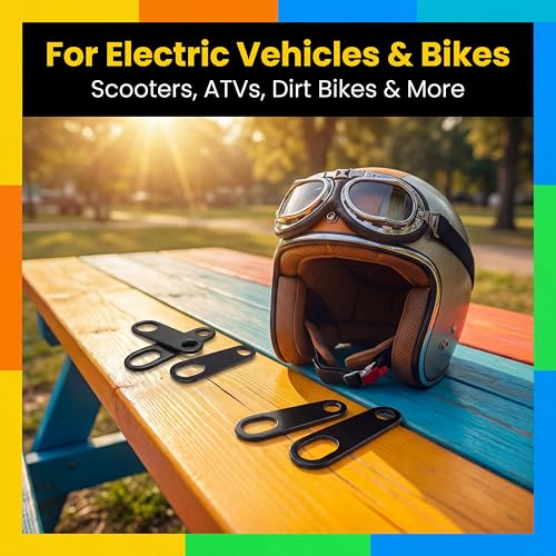 Image of ANKIA 2PCS Motorcycle Indicator Turn Signal Light Lamp Relocater Holder Shock Brackets for Harley Motorbike Bobber Old School Cafe Racer