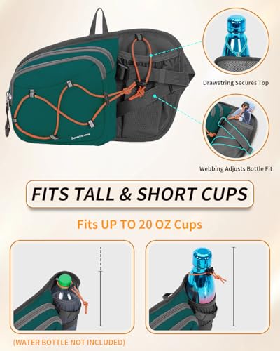 sportsnew Hydration Waist Pack Water Bottle