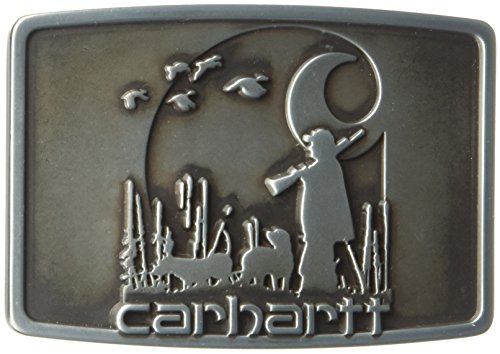 Carhartt Men's Hunting Buckle, antique gunmetal, ONE SIZE