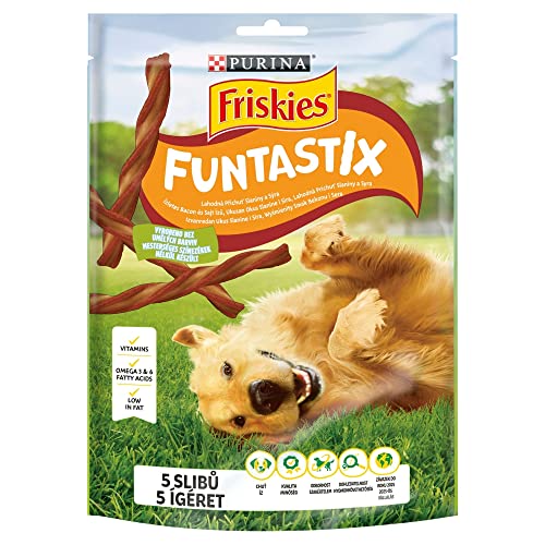 Purina FRISKIES Funtastix bacon fromage pour chien 175g