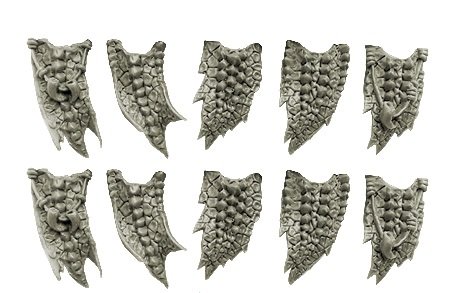 Spellcrow Salamander/ Dragon Knights: Tabards