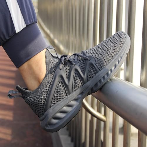 Image of Pujcs Women Shoes Lightweight Tennis Shoes Non Slip Gym Workout Shoes Breathable Mesh Walking Womens Sneakers