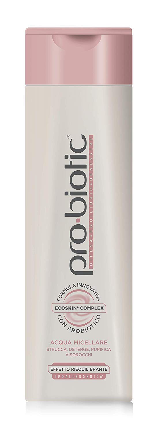 Pro Biotic ACQUA MICELLARE ECOSKIN COMPLEX CON PREBIOTICI E PROBIOTICI 200ml IPOALLERGENICA