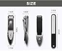 Grewery Berry Professional Nail Clipper Surgical Grade Steel, Heavy Duty Design, Long Lasting Sharpness, Collectible Souvenir (Cicada) gallery image