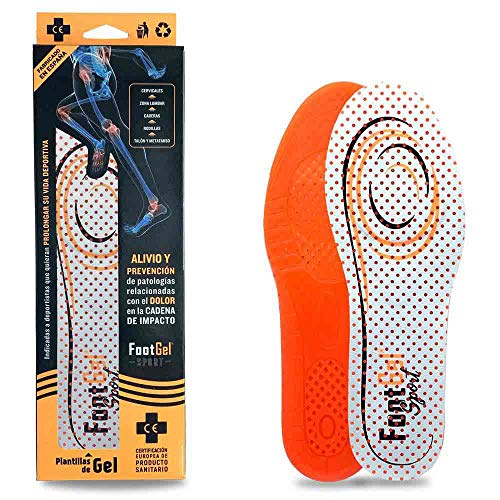 PLANTILLAS FOOT GEL SPORT Nº 43-46 Cover