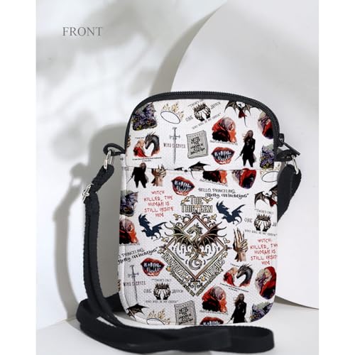 MAOFAED From Now Until The Darkness Claims Us Crossbody Bag for Book Lover, Blackbeak Witches Gift3